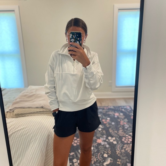 Old Navy Tops - Old Navy White Pullover Hoodie